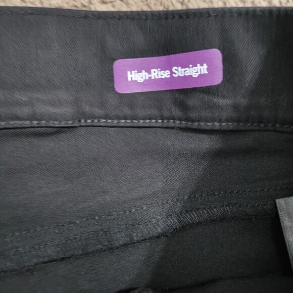 Gloria Vanderbilt Shape Effect Pull-on High Rise pants size 20WS black New - Picture 5 of 7